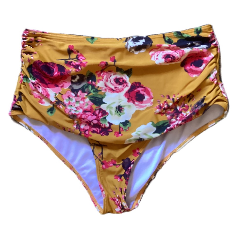 COCOSHIP floral bikini bottom. 12